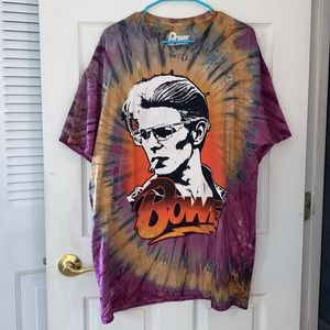David Bowie Tye Dye Shirt